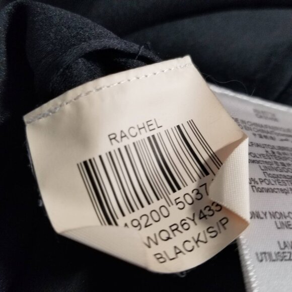 Revolve BCBGMaxazria Rachel Black Sleeveless Dress with Side Cut Outs Size Small - Picture 8 of 9